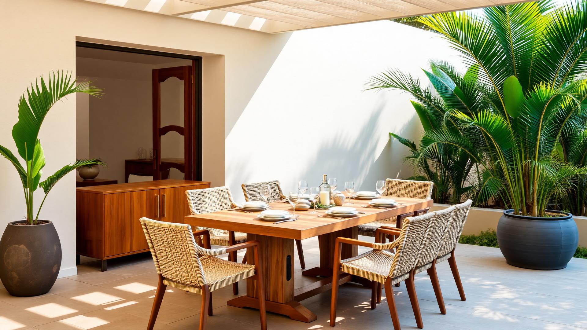 Comedor exterior Solattu en una zona social
